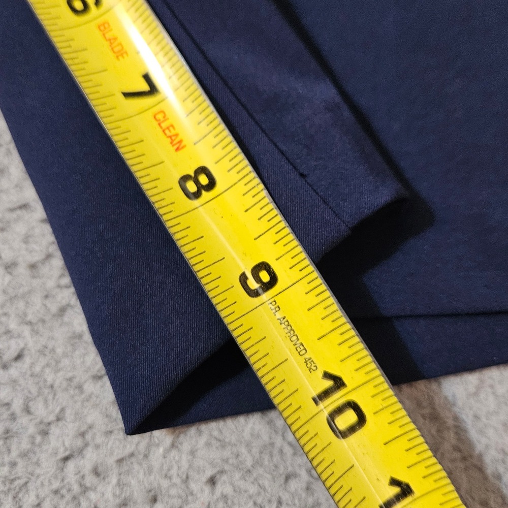 Lilly Pulitzer Luxletic Golf Shorts Navy Blue Solid Stretch Golf Short Size 00 - Picture 7 of 7